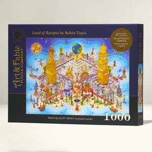 INTACT Art & Fable 1000 pc  - Land of Rutopia Puzzle